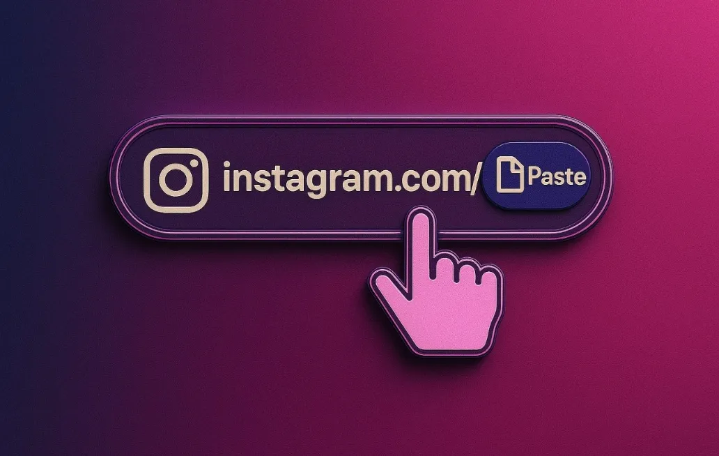Past the URL